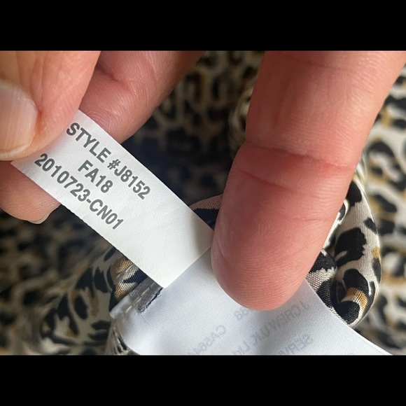 J.Crew Leopard Print Silk Shirt - Picture 11 of 13